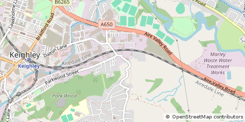Map of Keighley