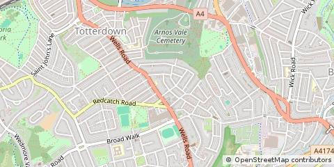 Map of Bristol