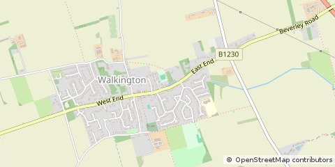 Map of Walkington
