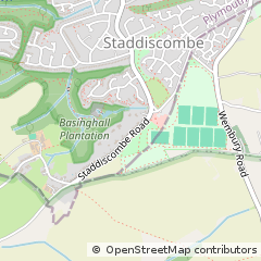 Map of Plymouth, Devon