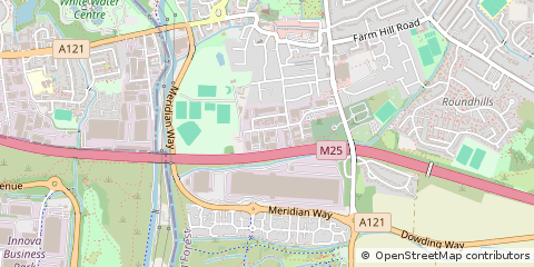Map of Waltham Abbey, Essex