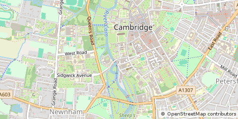 Map of Cambridgeshire