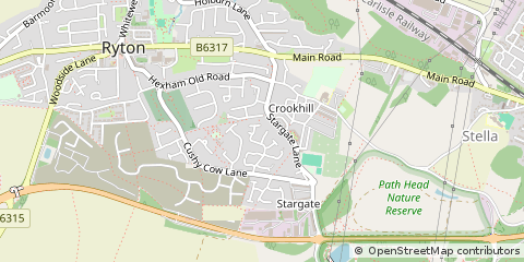 Map of Ryton