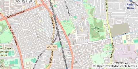 Map of Manchester