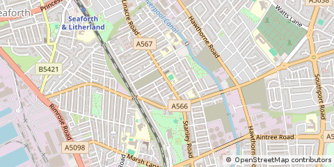 Map of Bootle