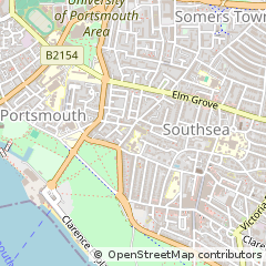 Map of Portsmouth, Hants