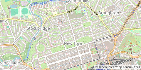 Map of Edinburgh