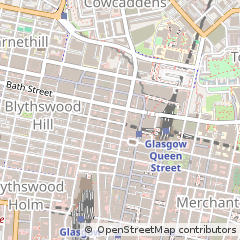 Map of Glasgow