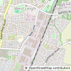 Map of Havant, Hampshire