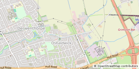Map of York, North Yorkshire