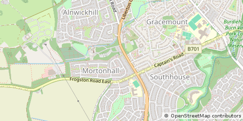 Map of Edinburgh