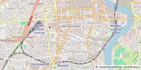 Map of Belfast