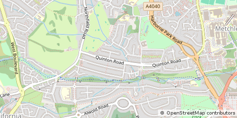 Map of Birmingham