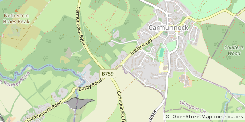 Map of Glasgow