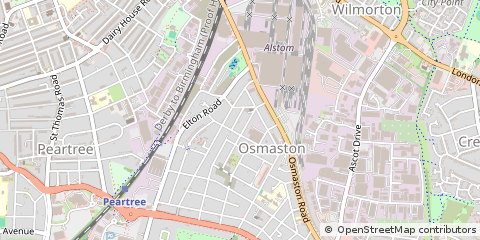 Map of Derby