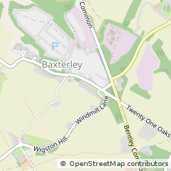 Map of Atherstone, Warwickshire