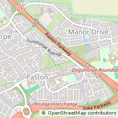 Map of Peterborough
