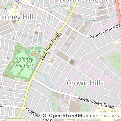 Map of Leicester