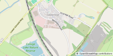 Map of Pitstone, Bedfordshire