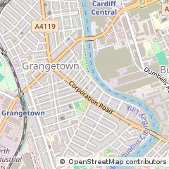 Map of Cardiff