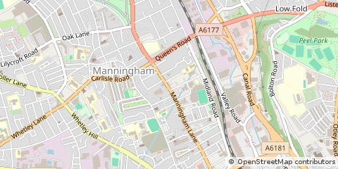 Map of Bradford