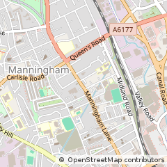 Map of Bradford