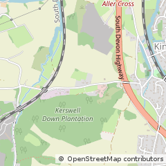 Map of Newton Abbot, Devon