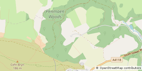 Map of Swansea