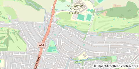 Map of Leeds
