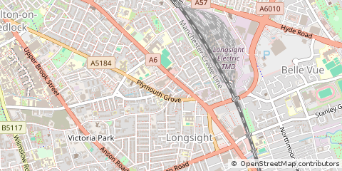 Map of Manchester