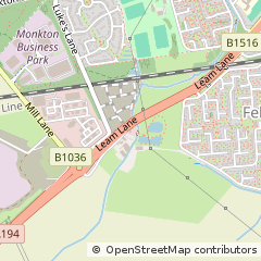 Map of Gateshead, Tyne & Wear