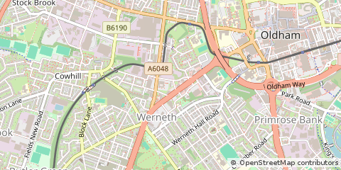 Map of Manchester