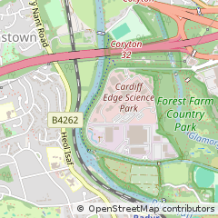 Map of Cardiff