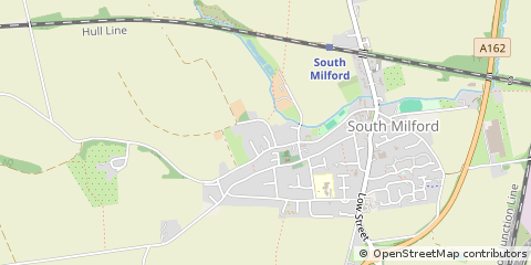 Map of Leeds, Yorkshire