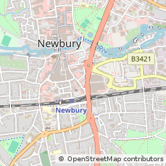 Map of Newbury, Berkshire