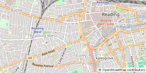 Map of Berkshire