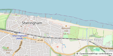 Map of Sheringham