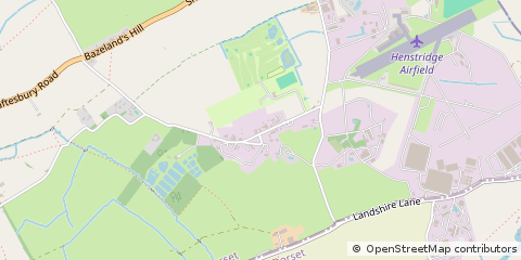 Map of Templecombe, Somerset