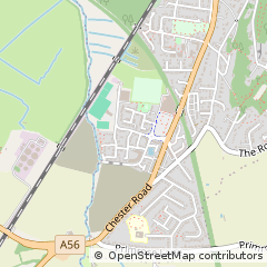 Map of Frodsham, Cheshire