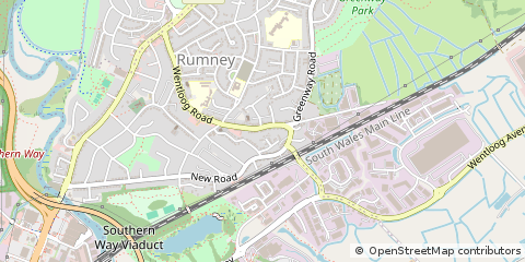 Map of Cardiff