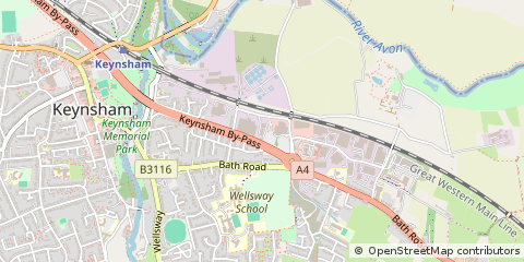 Map of Bristol, North Somerset