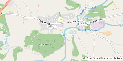 Map of Lifton