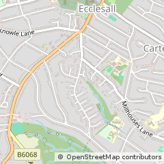 Map of Sheffield