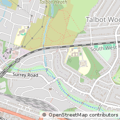 Map of Bournemouth