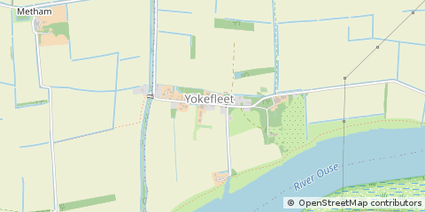 Map of Goole, N Humberside