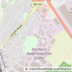 Map of Newark, Notts