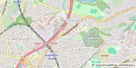 Map of Bristol