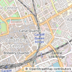 Map of Cardiff