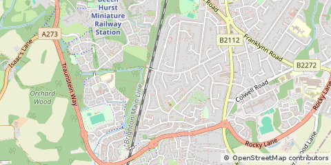Map of Haywards Heath