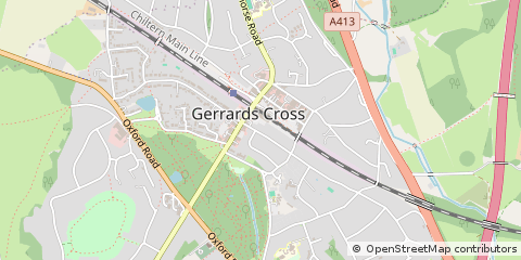 Map of Gerrards Cross
